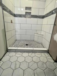 bathroom remodeling is offered at axiom renovations
